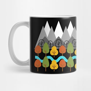 Mountains nature mountaineering hiking climbing Mug